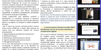 Rezultatele Programului de instruire și mentorat